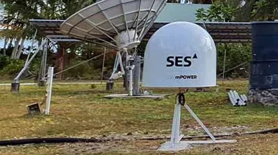 沃達豐通過SES衛(wèi)星為孤立的庫克群島提供4G連接