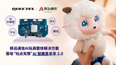 移远通信 × 奥飞娱乐，共同打造AI潮玩2.0时代